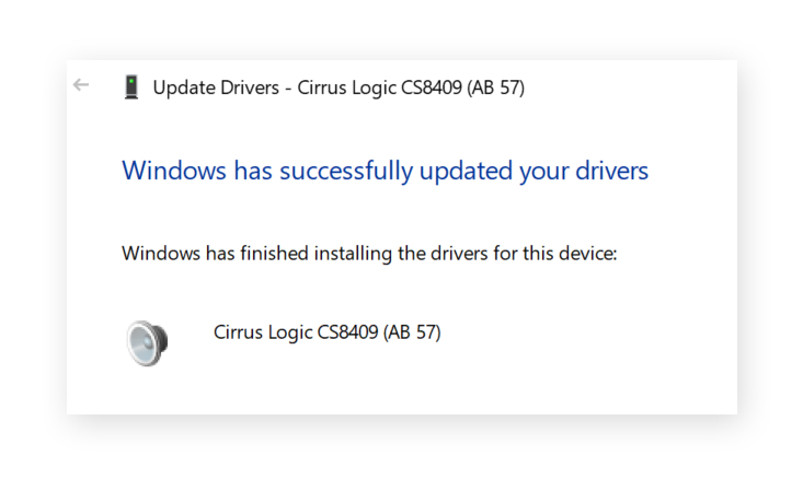 Audio driver is not up to date please check for windows update что это